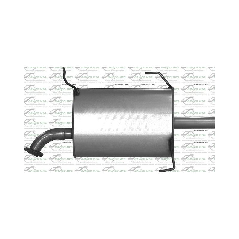 Davico 810568 Exhaust Muffler