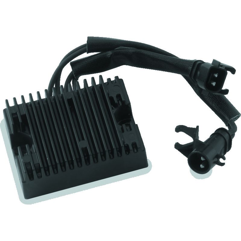 TwinPower 498255 Twin Power 09-13 XL Voltage Regulator Black Replaces H-D 74711-08 32 Amp