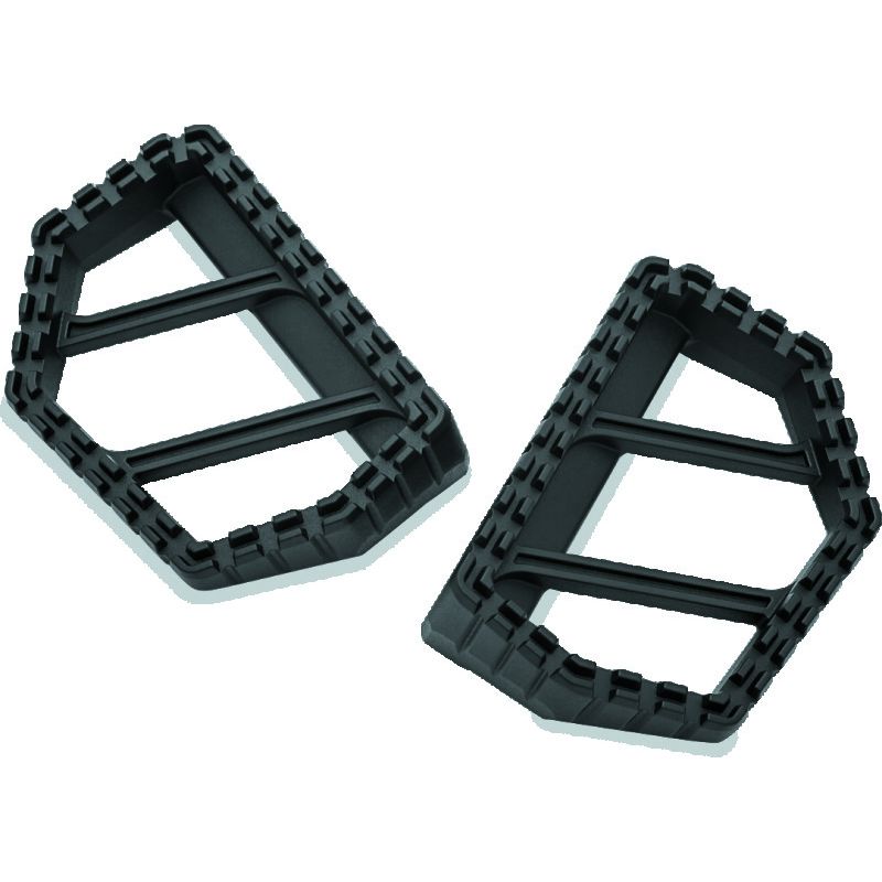 Kuryakyn 3597 Riot Mini Boards Without Adaptor Satin Black