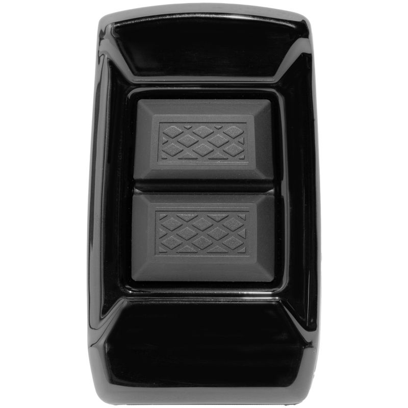 Kuryakyn 10045-2 Enygma Brake Pedal Pad FL Touring Models - Gloss Black