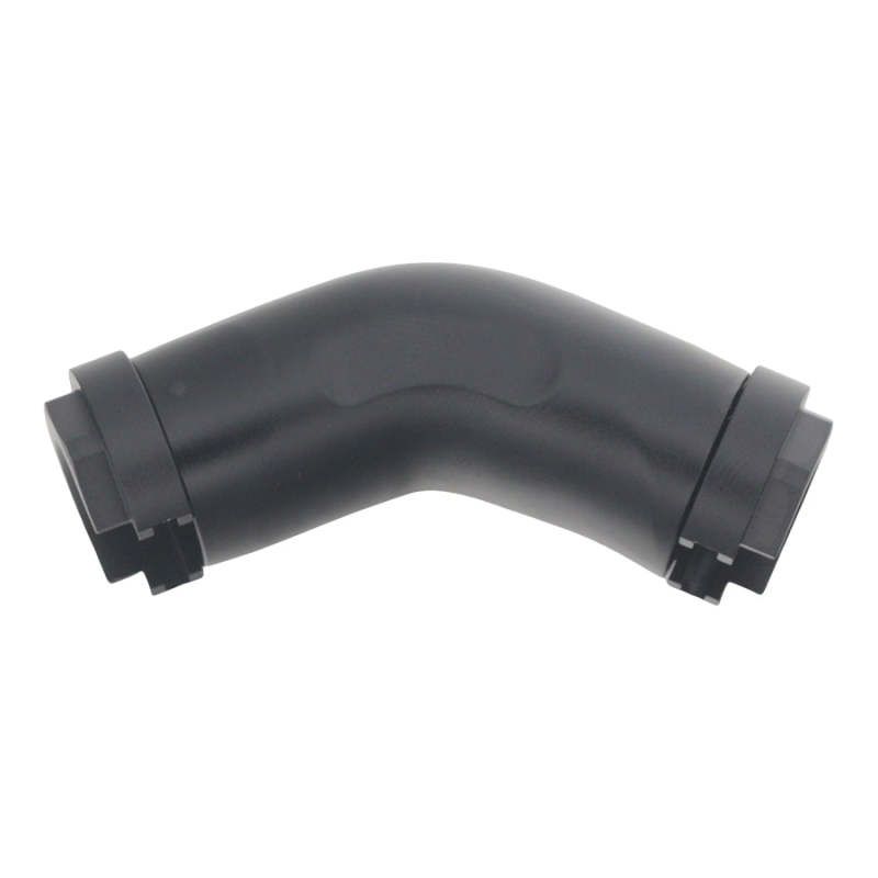 DeatschWerks 6-02-0137-B 3/8in Female EFI Quick Connect to 3/8in Female EFI Quick Connect - Anodized Matte Black