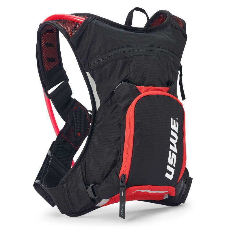 USWE 2035230 MTB Hydro Hydration Pack 3L - Black/ Red