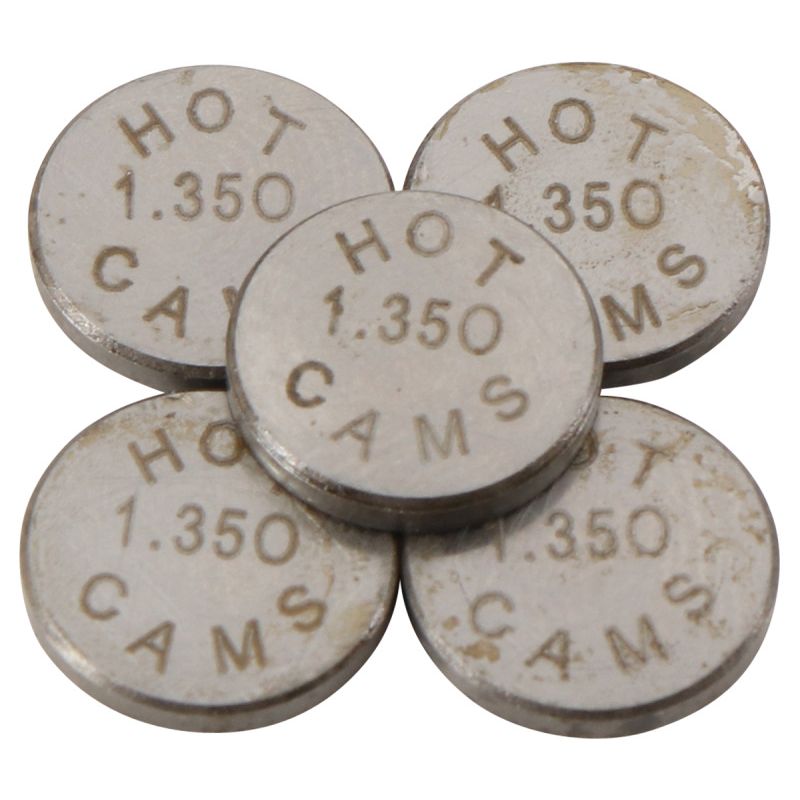 Hot Cams 5PK948135 04-08 400 DVX/02-16 CRF 450 R Shim Kits 1.350mm Thickness - 5 Pack