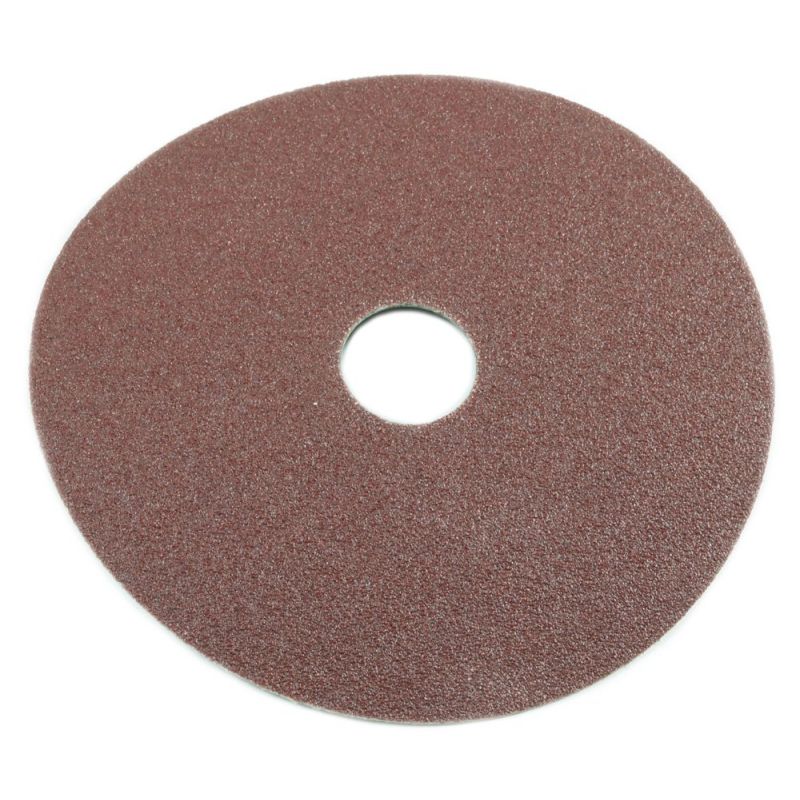 Forney 71761 5-Inch Aluminum Oxide Sanding Disc with 7/8-Inch Arbor, 80-Grit