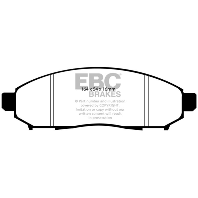 EBC 05+ Nissan Frontier 2.5 2WD Ultimax2 Front Brake Pads