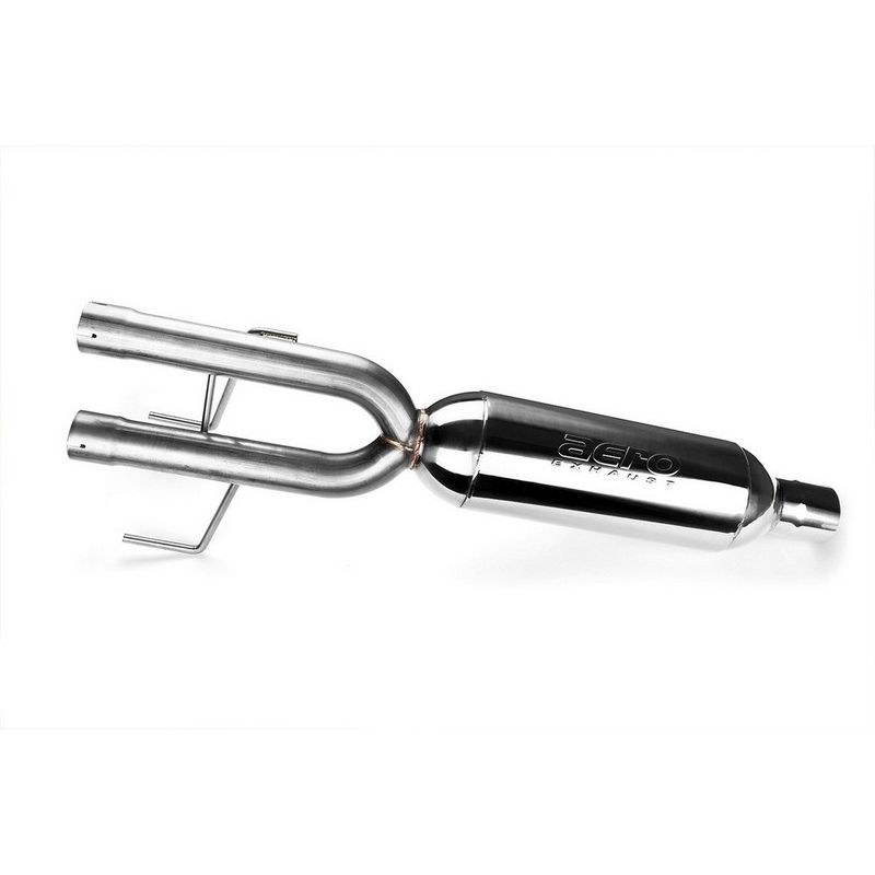 AERO Exhaust 30102 AERO Direct-Fit Muffler for the 2009-2019 RAM 1500; Moderate sound level.