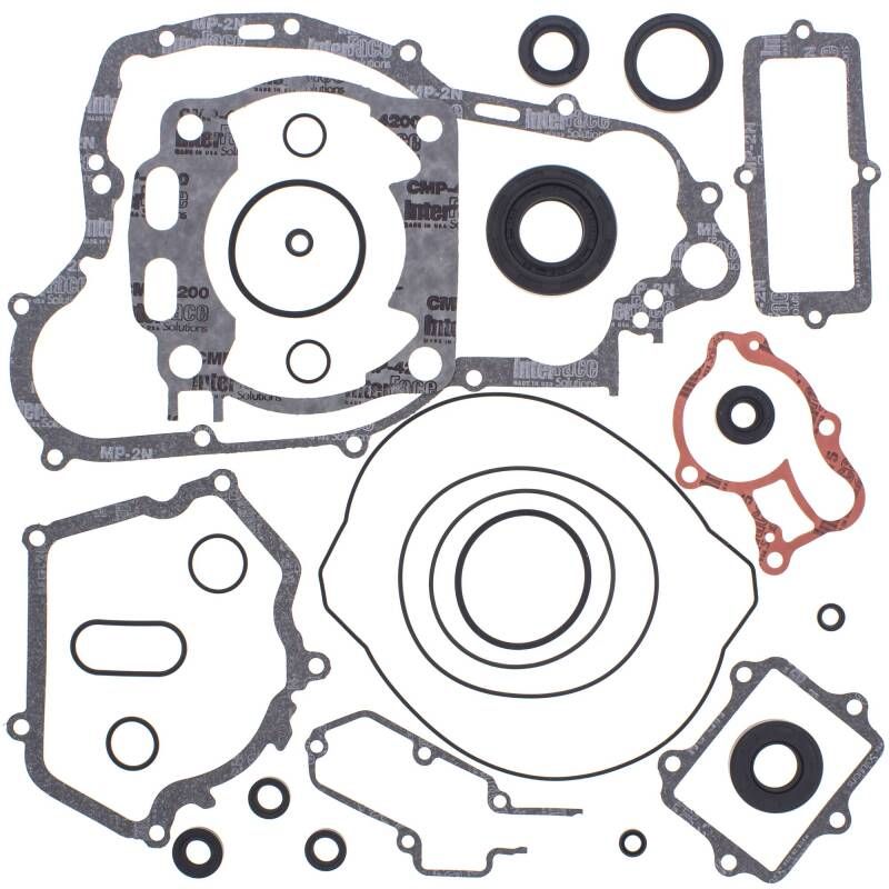 Vertex Pistons 811670 Vertex Gaskets 02-23 Yamaha YZ250 Complete Gasket Kit w/ Oil Seals