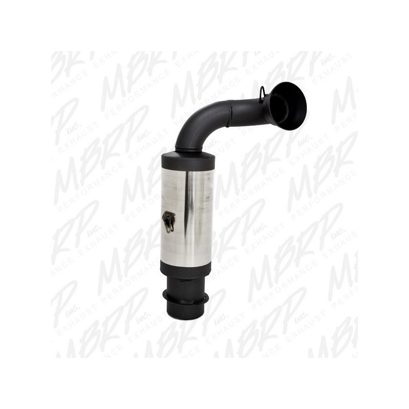 MBRP Exhaust 3040113 Race Muffler; Bolt-on Design; Packed Muffler.