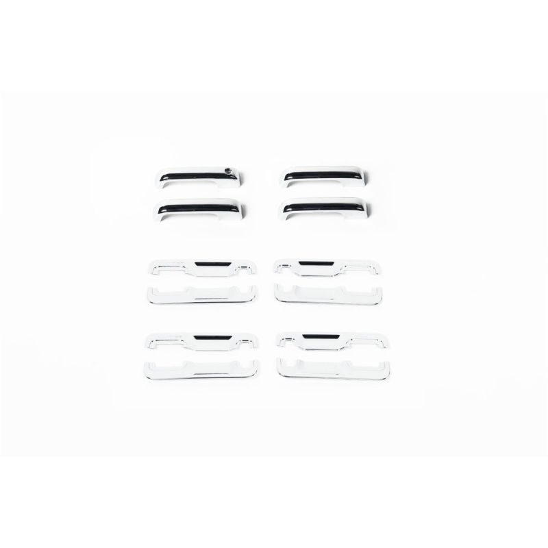 Putco 401063 17-20 Ford SuperDuty Door Handle Covers (4DR) w/ Driver Keyhole (Covers Functional Sensors)