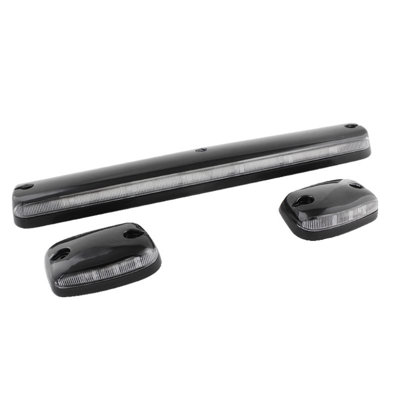 SPYDER 9924606 Xtune Chevy Silverado 07-13 Amber LED Cab Roof Lights Clear ACC-LED-CS07-CR-C