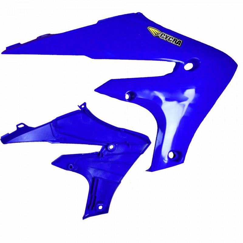 Cycra 1CYC-1784-62 20+ Yamaha WR250F Powerflow Radiator Shrouds - OEM Blue