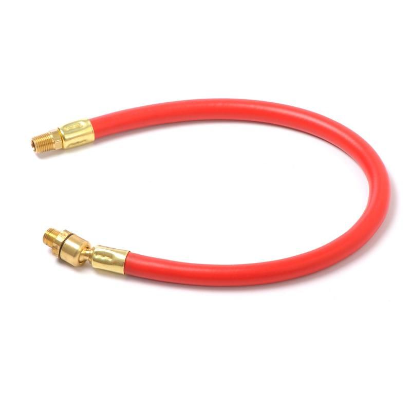 31 INCORPORATED 14-318H 24in x 3/8in Whip Air Swivel Hose 1/4in npt