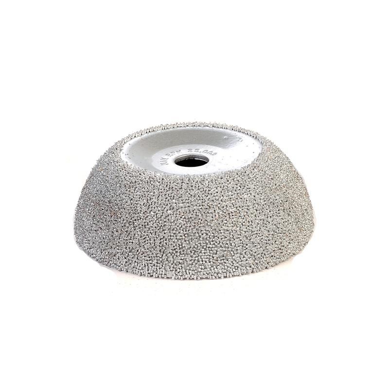 31 INCORPORATED 14-367 2 1/2in Cup Carbide Buffing Wheel 230 SSG (36 Grit) 3/8in (95mm)