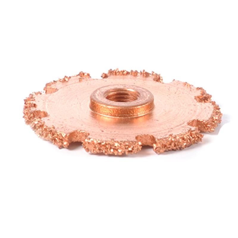 31 INCORPORATED 14-383A 2in (51mm) x 3/16in (5mm) Flat Faced Rasp (36 grit) 3/8in 24 Thread