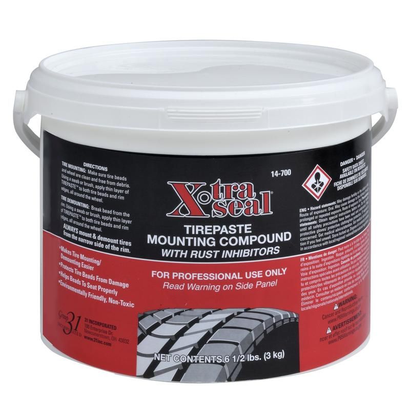 31 INCORPORATED 14-700 X-tra Seal Euro-Paste (White) 6 1/2 lb Tub