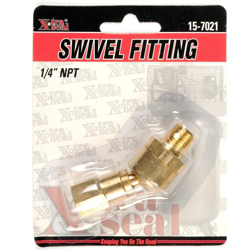 31 INCORPORATED 15-7021 Swivel Fitting 1/4in M NPT x 1/4in F NPT