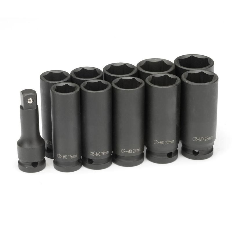 31 INCORPORATED 18-033 1/2in DEEP SOCKET SET 11PC