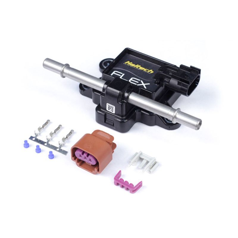Haltech HT-011000 Flex Fuel Composition Sensor for 3/8 (GM Spring Lock) Fittings w/Plug & Pins