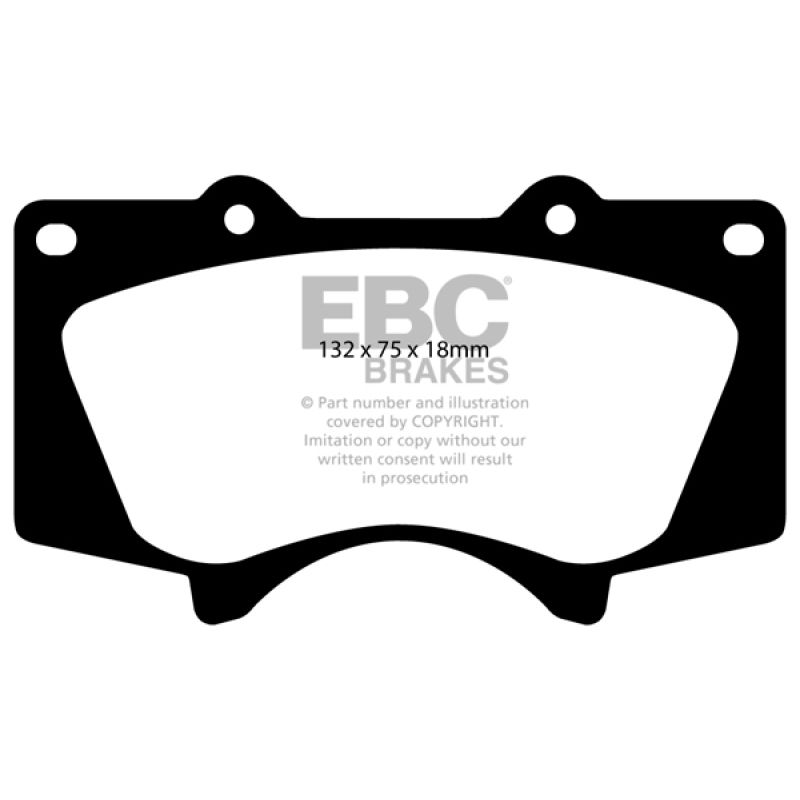 EBC UD976 10+ Lexus GX460 4.6 Ultimax2 Front Brake Pads