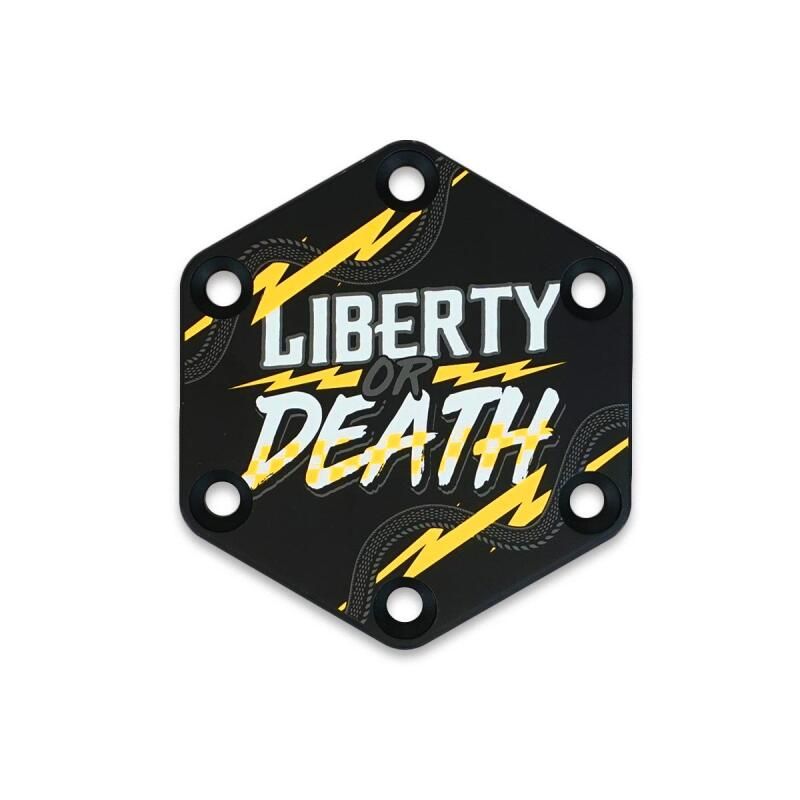 PRP Seats G100-TR3 PRP Steering Wheel Center Cap Liberty or Death