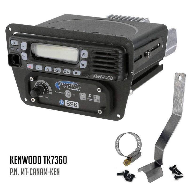 Rugged Radios MT-CANAM-ICOM Can-Am Commander Intercom and Radio Mount Icom F5021