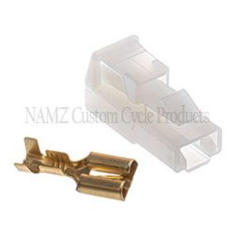 NAMZ NH-CN-1BSL 250 Series OEM Starter Solenoid 1-Position Locking Connector & Terminal - 5 Pack (HD 72295-94)