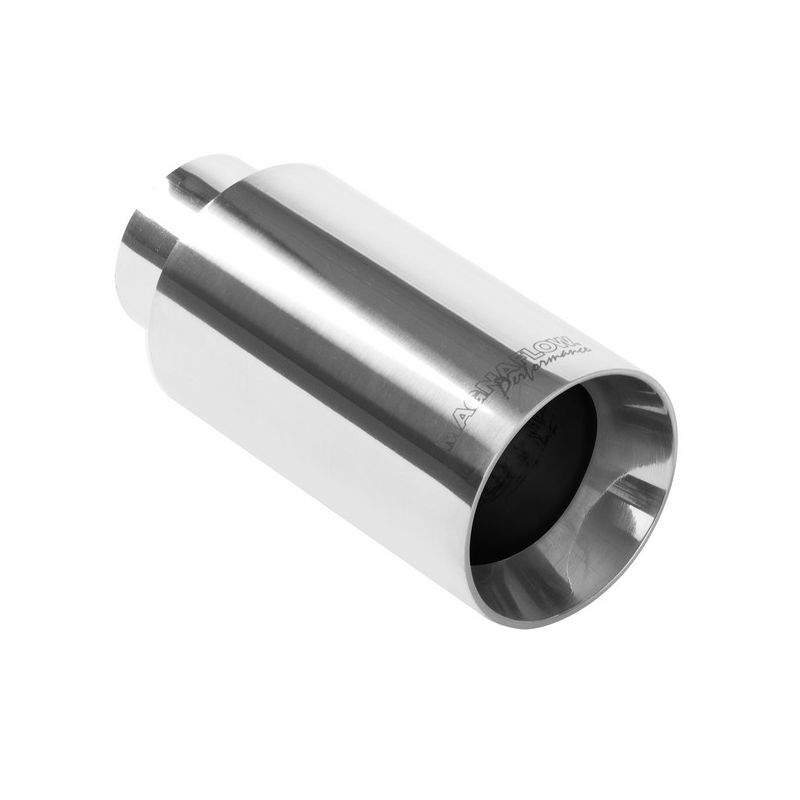 MagnaFlow Exhaust Products 35122 Single Exhaust Tip - 2.25in. Inlet/3in. Outlet
