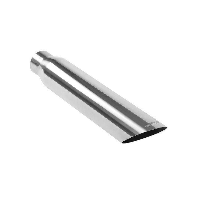MagnaFlow Exhaust Products 35146 Single Exhaust Tip - 2.5in. Inlet/4in. Outlet