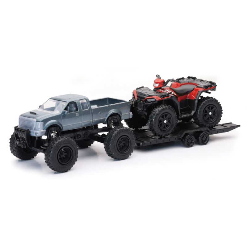 New Ray Toys 50086 Offroad Pickup with Polaris Sportsman XP1000