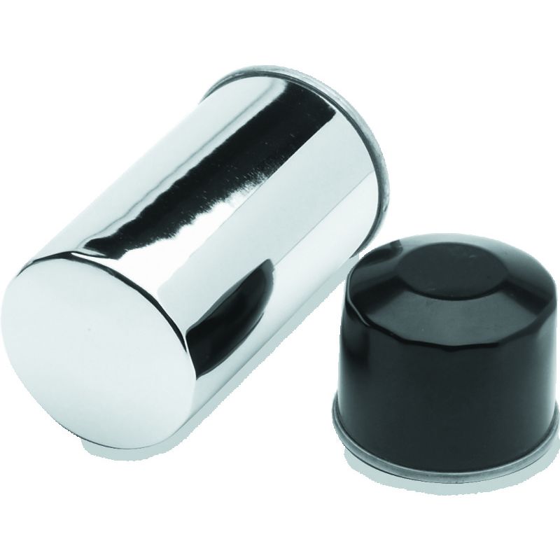 TwinPower 603602 Twin Power Twin Cam and M8 Black Oil Filter Replaces H-D 63731-99A with Backflow Valve