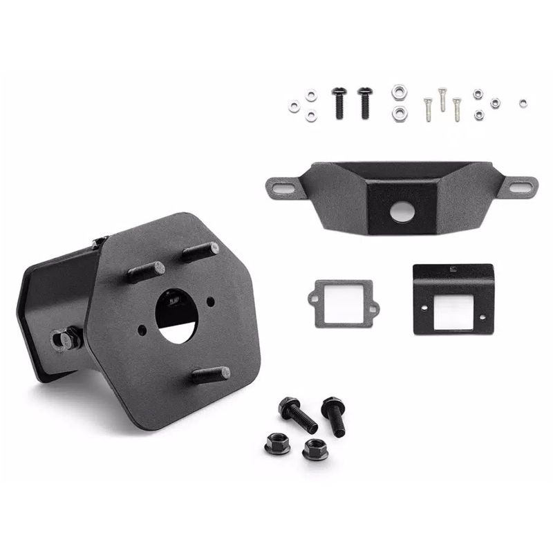 Rugged Ridge 11540.46 20-24 Jeep Gladiator Wingmate Tire Mount & Camera Relocation Kit - Tex. Blk