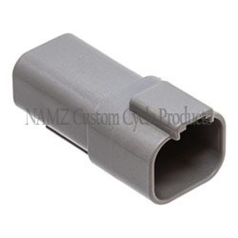 NAMZ DR-4G Deutsch DT Series 4-Wire Receptacle & Wedgelock - Gray (HD 72124-94GY)