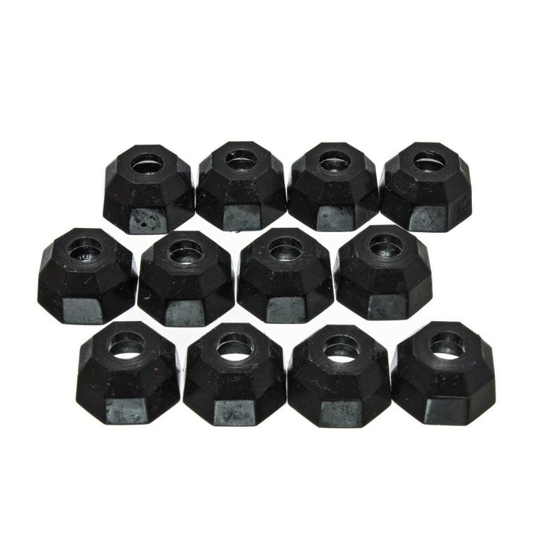 Energy Suspension 9.13108G Tie Rod End Boot Oct-Box Of 12 - Black