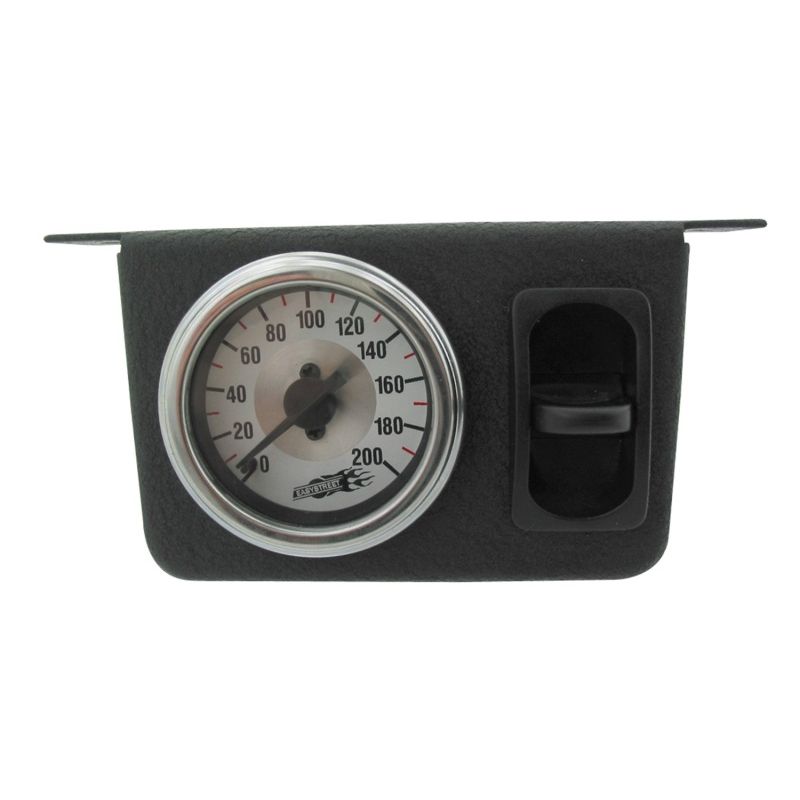 Air Lift 26161 Single Needle Gauge Panel With One Paddle Switch- 200 PSI