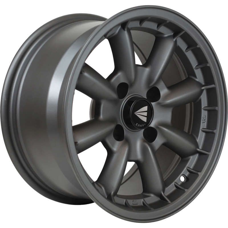 Enkei 477-580-4925GM Compe 15x8 25mm Offset 4x100 Bolt Pattern 72.6mm Bore Gunmetal Wheel