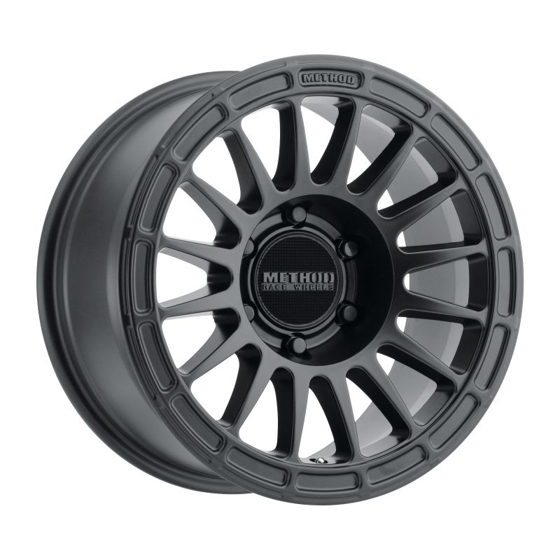 Method Wheels MR31477560525 Method MR314 17x7.5 +25mm Offset 6x5.5 106.25mm CB Matte Black Wheel