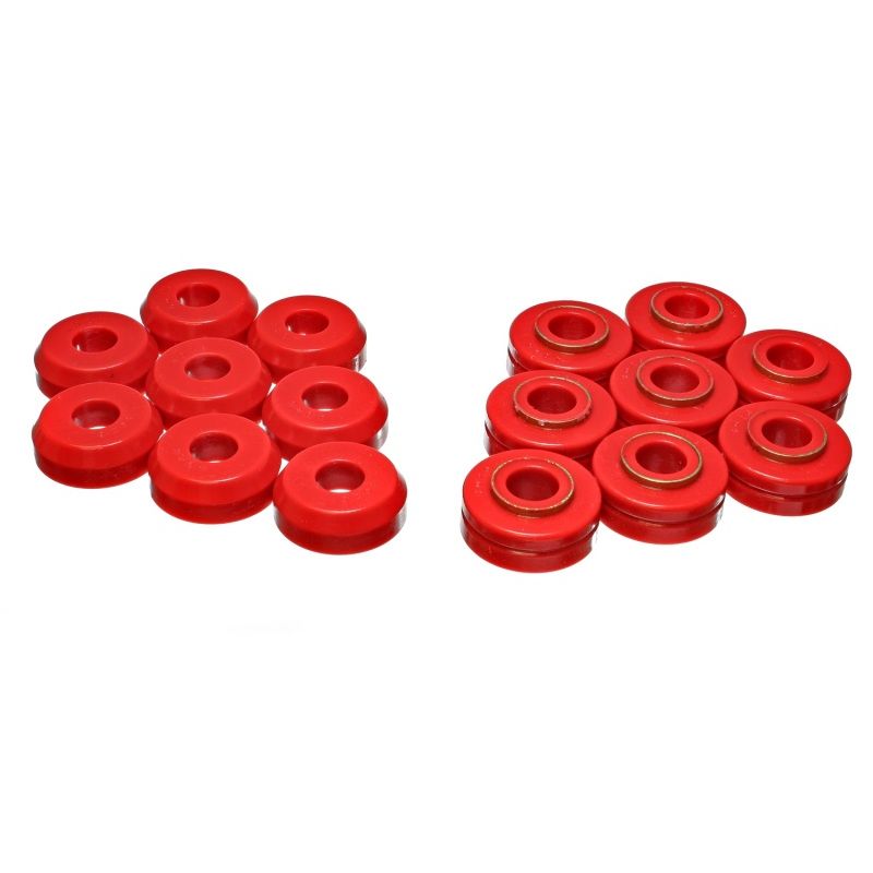 Energy Suspension 4.4101R Fd Bronco Body Mount Set - Red