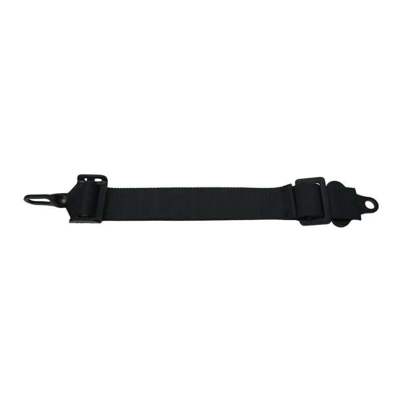 PRP Seats SBCR-ADJ PRP Adjustable Crotch Belt for Latch and Link Harness - 5th Point Only - Black