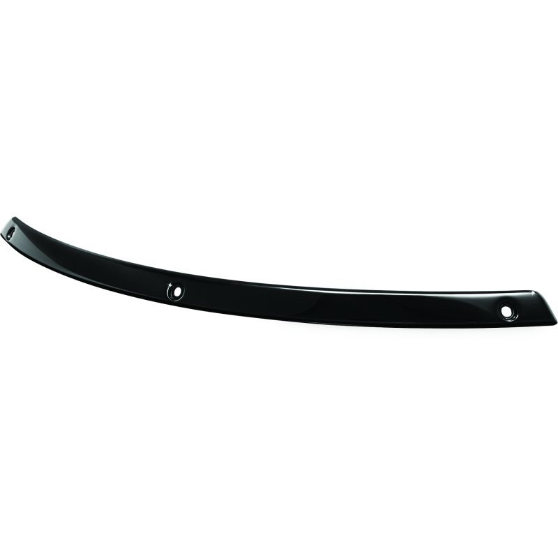 Kuryakyn 1318 Smooth Windshield Trim 96-13 Touring Gloss Black