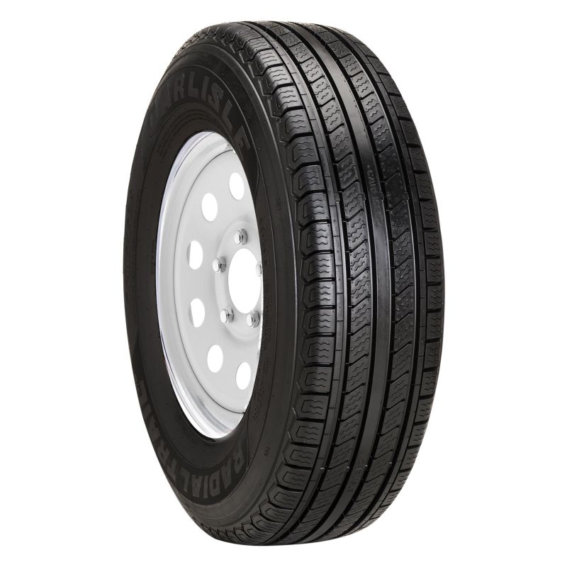 Carlisle St235/85r16/10-8l Car Radial Trail Hd White Wstripes Assembly
