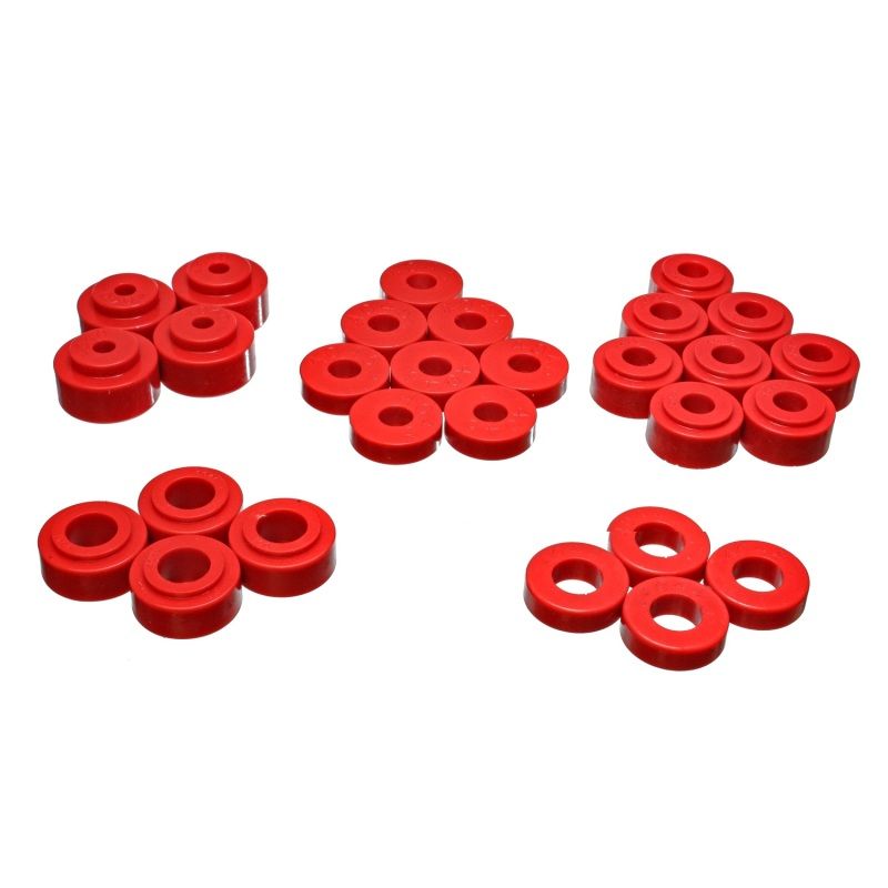 Energy Suspension 3.4114R Gm Body Mount Set - Red