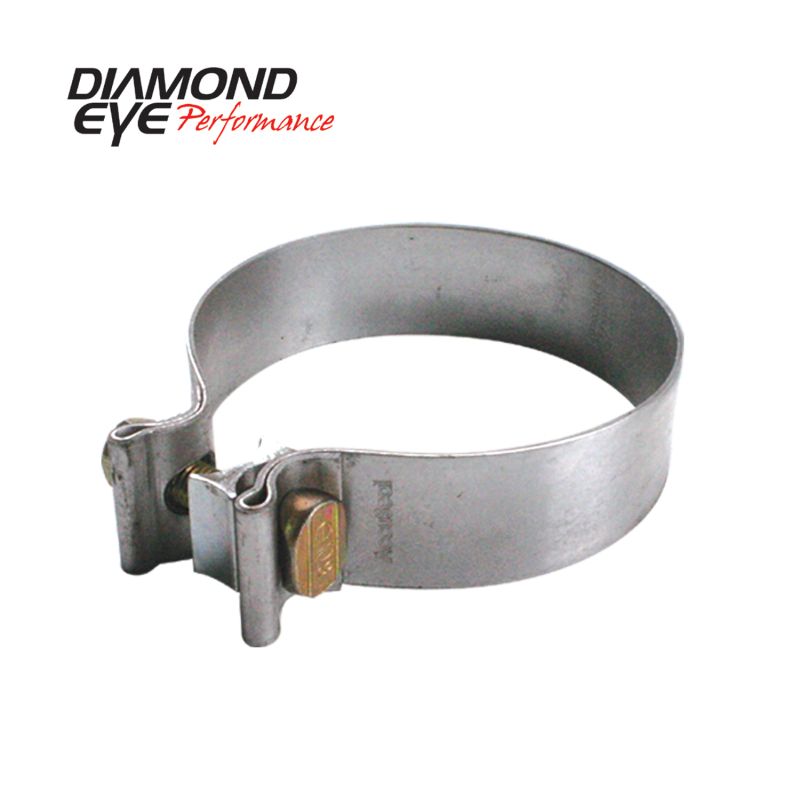 Diamond Eye Performance BC400A Diamond Eye CLAMP Band 4in METRIC HARDWARE AL