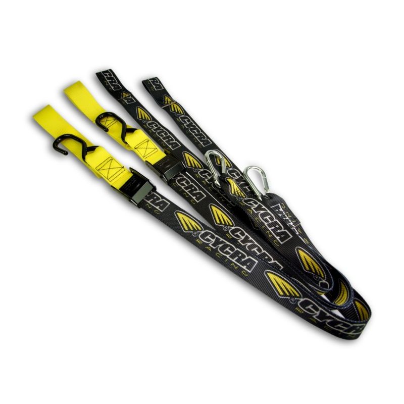 Cycra 1CYC-3081-55 Tie Down Set - Yellow