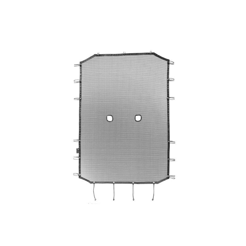 Rampage 90525 2007-2018 Jeep Wrangler(JK) Unlimited California Extended Brief - Black