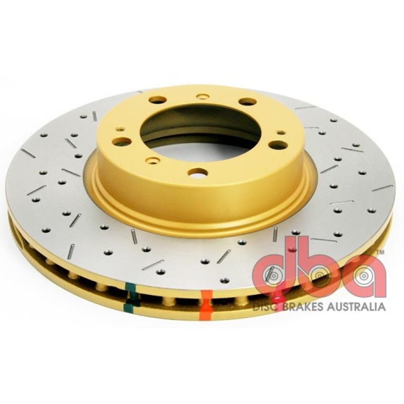 DBA Porsche 911/Boxster/Cayman Front Drilled & Slotted 4000 Series Rotor