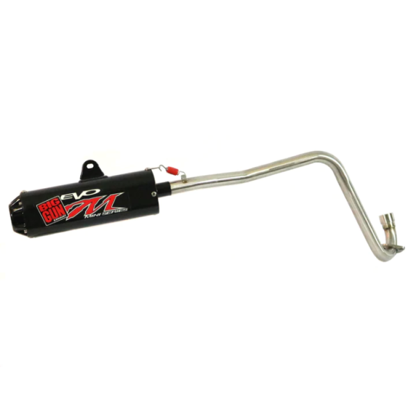 Big Gun 13-18 Honda CRF 110F Evo M Series Black Out Full System Exhaust