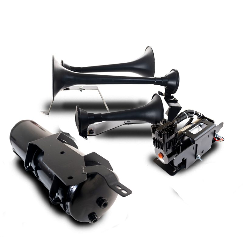 Kleinn Air Horns GMHD20-734 Kleinn 20-24 Chevrolet Silverado 2500 HD/ 3500 HD Onboard Air System w/ Model 730 Horns