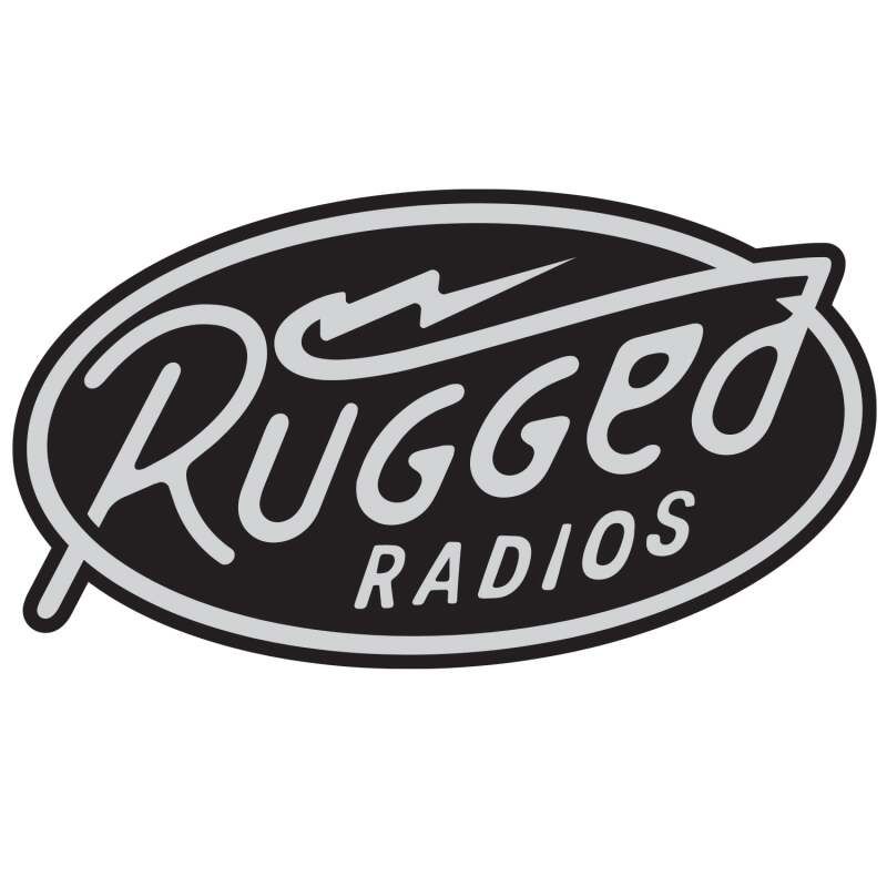 Rugged Radios STICKER-5BOLT-NI Bolt Logo Sticker
