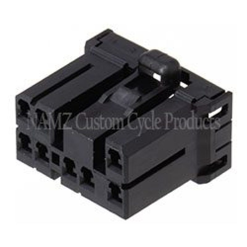 NAMZ NA-173850-2 AMP Multilock 8-Position Female Wire Plug Housing (HD 73158-96BK)