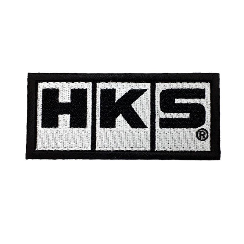 HKS PATCH HKS W105 WHITE